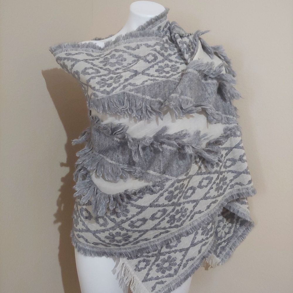 🔴 - Aztec Blanket Scarf